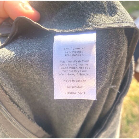 Talbots Dark Grey Twill Pleated Dress Slacks - Picture 8 of 8